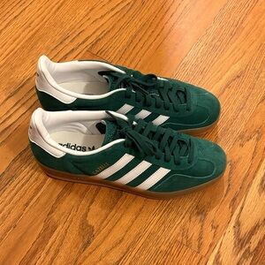 Adidas Gazelle Men's Sneakers in Forest Green and White
